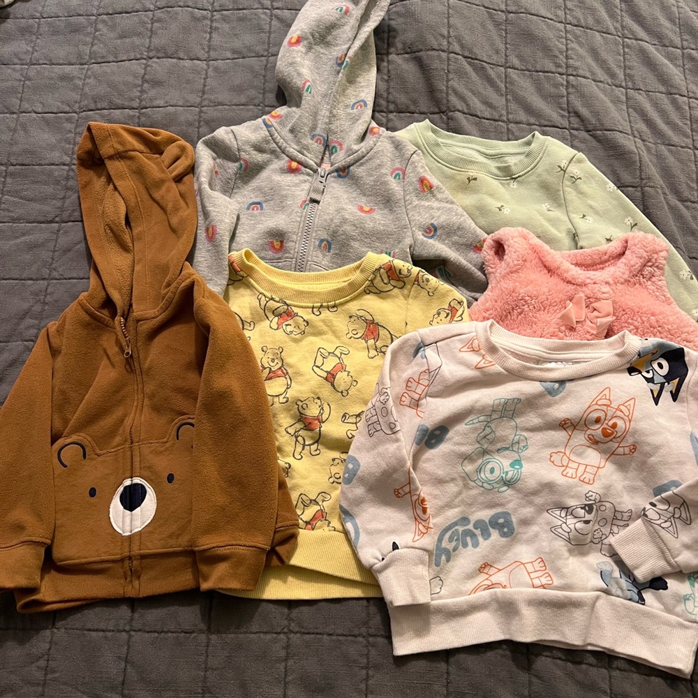 Toddler Girls Sweatshirts (6)